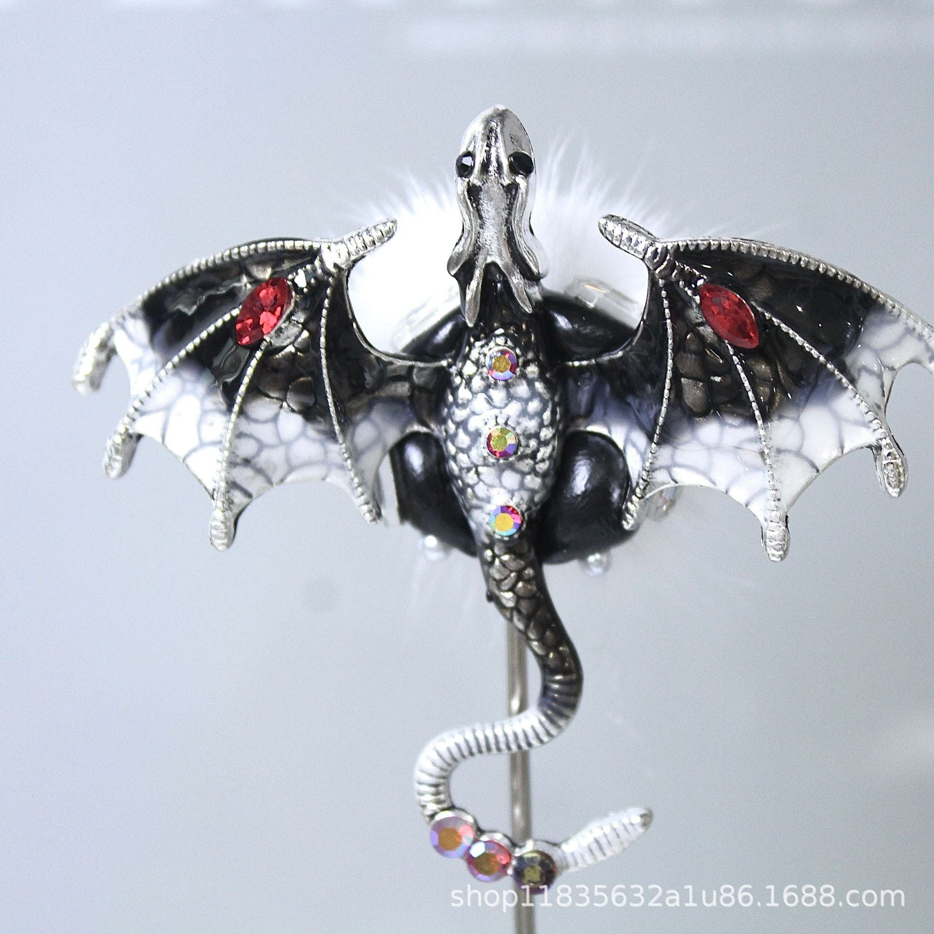 Wholesale Dragon Soft Clay Diamond Animal Accessories Beads