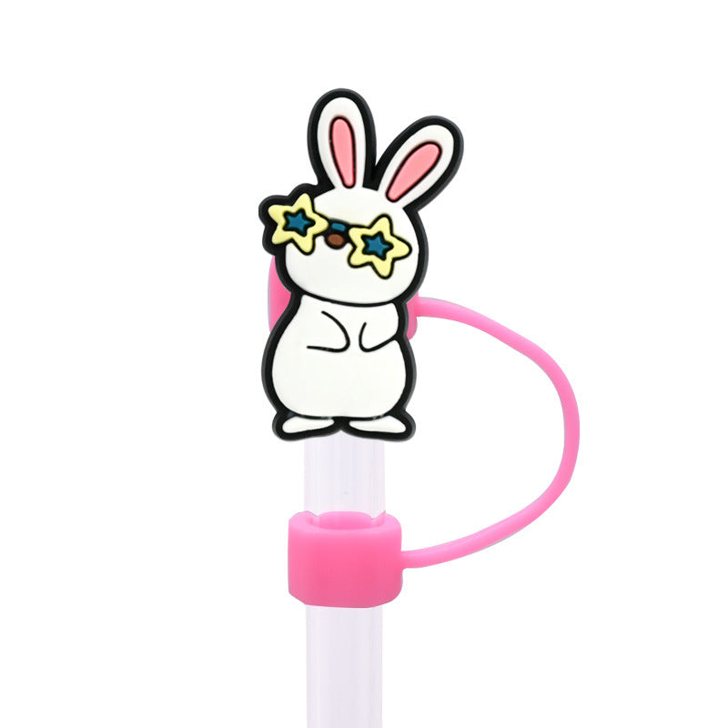 Wholesale Random 100 pcs 10M Easter  dust plug straw hat creative DIY cup