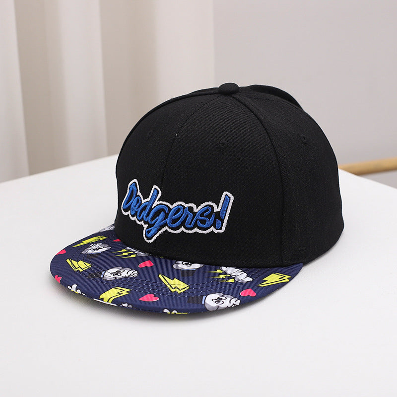 Wholesale stylish baseball cap street sun protection flat brim baseball cap