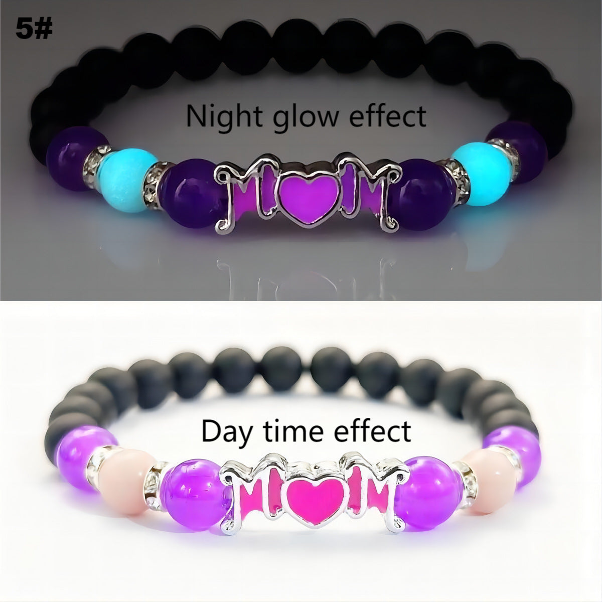 Wholesale Mother' s Day Love Luminous Bracelet