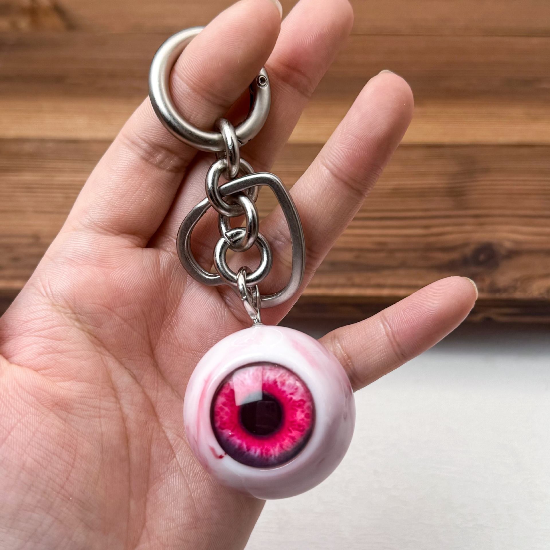 Wholesale  Horror Simulation Devil' s Eye Keychain