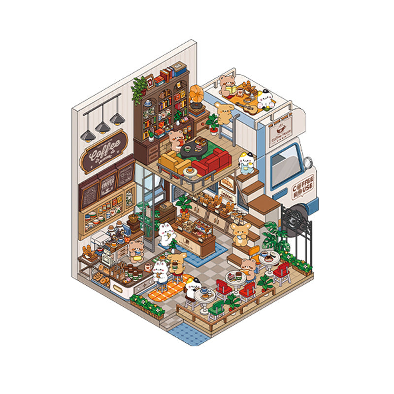 Wholesale Today' s sixth series of PET stickers for landscape DIY stickers