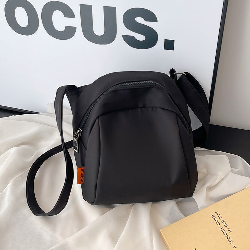 Wholesale Japanese casual crossbody bag solid color shoulder bag