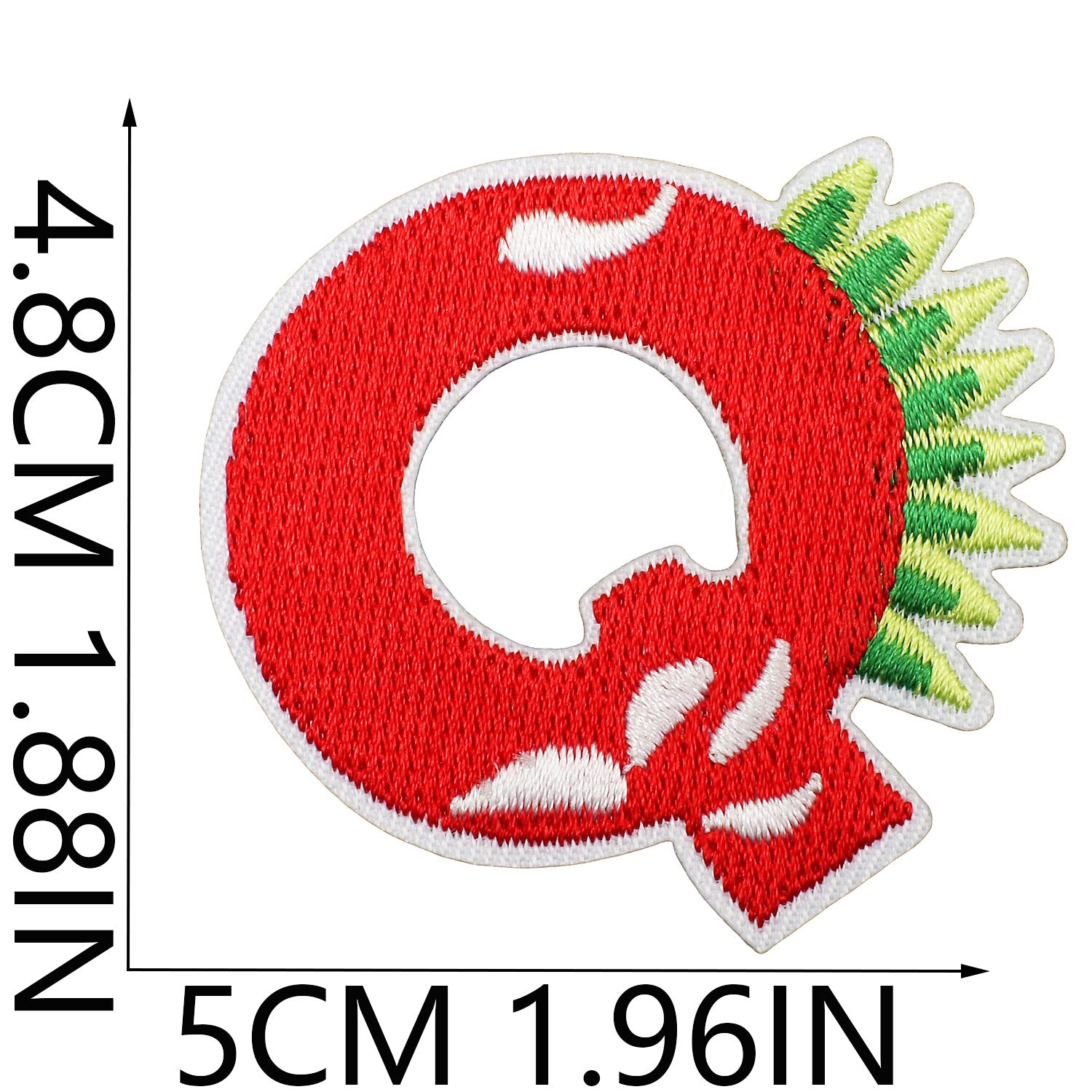 Wholesale Dinosaur Alphabet Embroidery Patches Fun Cartoon Letters For Clothing DIY Craft Supply