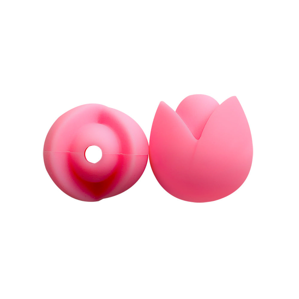 Wholesale 10pcs/pack Silicone Lotus Focal beads