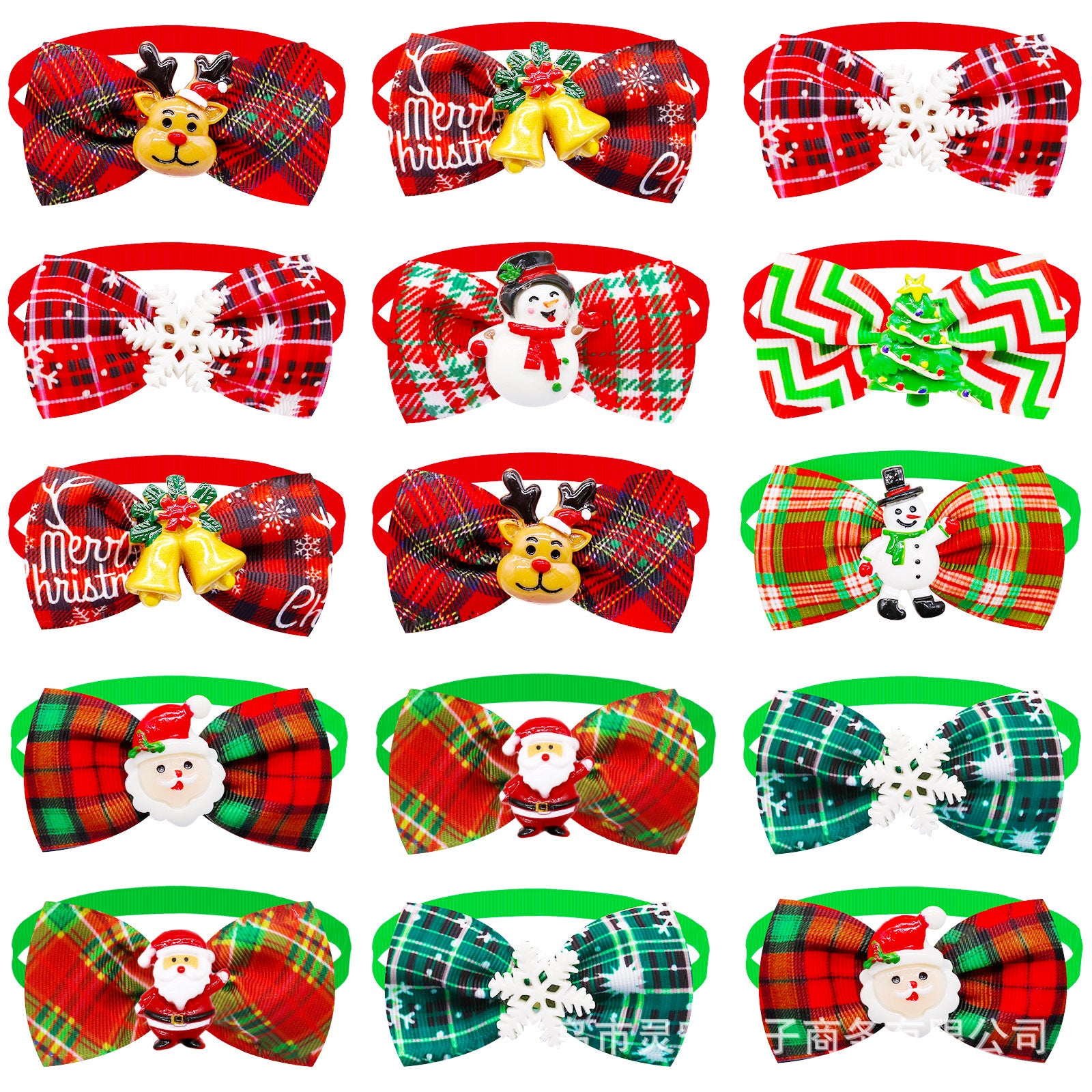 Wholesale Pet Products Plaid Pattern  Pet Christmas Pet Clothes