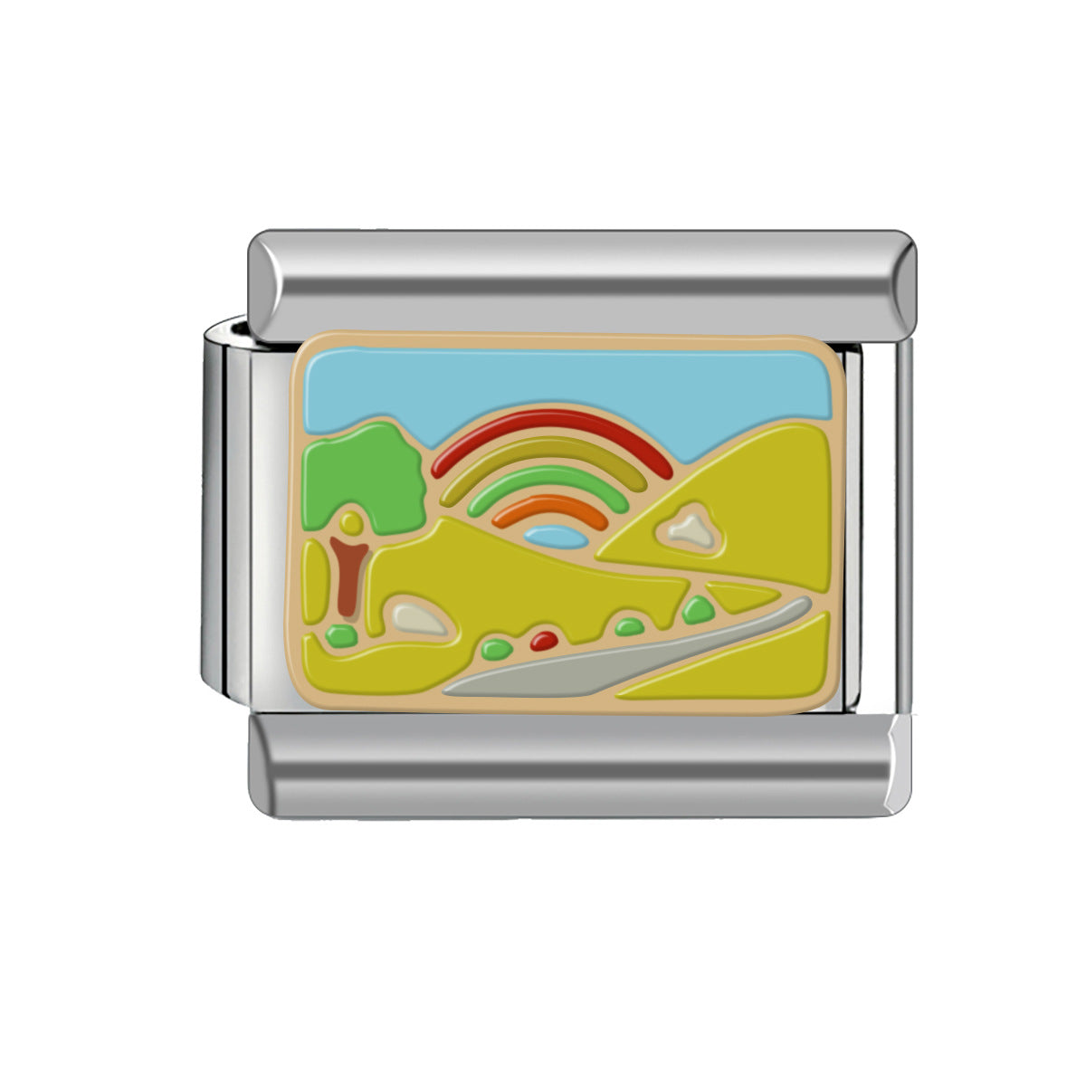 Wholesale Italian Charm Bracelet 9mm DIY Spliced Detachable Butterfly Combination Bracelet