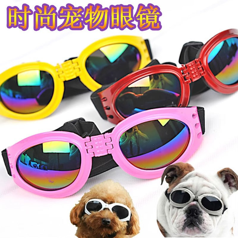 Wholesale Pet dog sunglasses windproof sun protection goggles photo props
