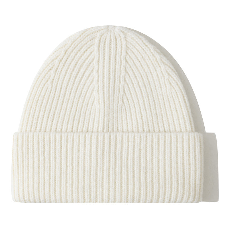 Wholesale Thick Pure Wool Beanie Winter Hat