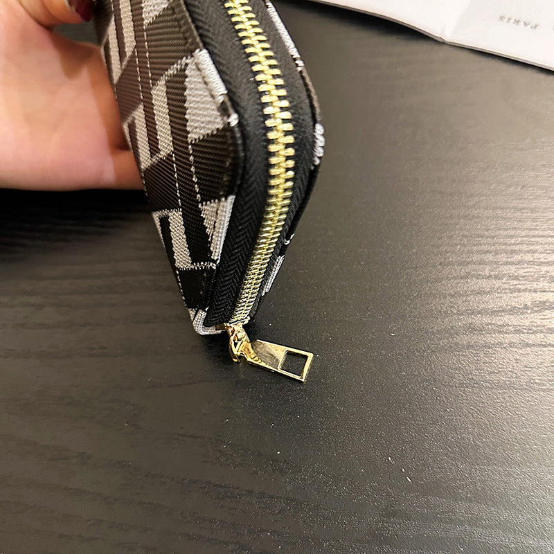 Wholesale Multi-card Wallet Large Capacity Cross Pattern Coin Purse