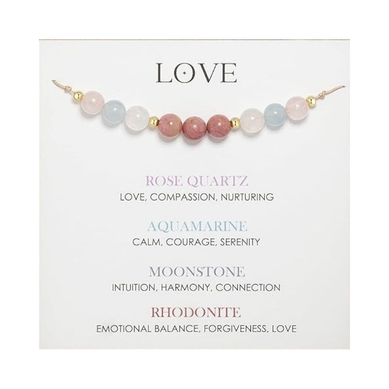 Wholesale Natural stone red patterned stone bead adjustable healing bracelet