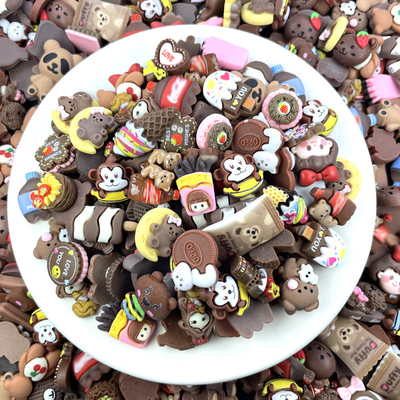 Accesorios al por mayor de 20 piezas/accesorios de resina de paquetes de bricolaje de bricolaje de bricolaje