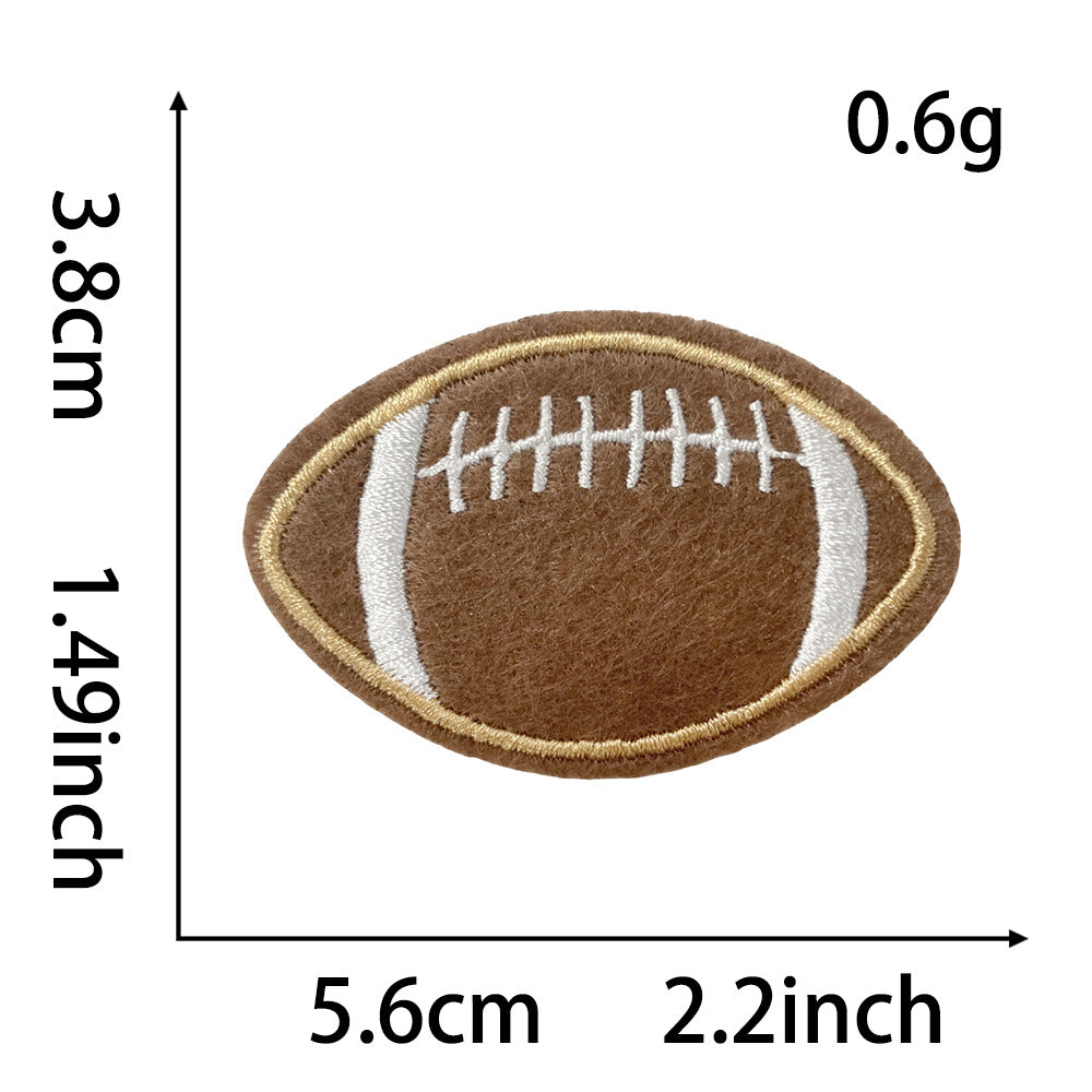 Wholesale Boutique Embroidered Baseball Patch Iron On DIY Applique For Casual Shoes And Hats Everyday Accessory