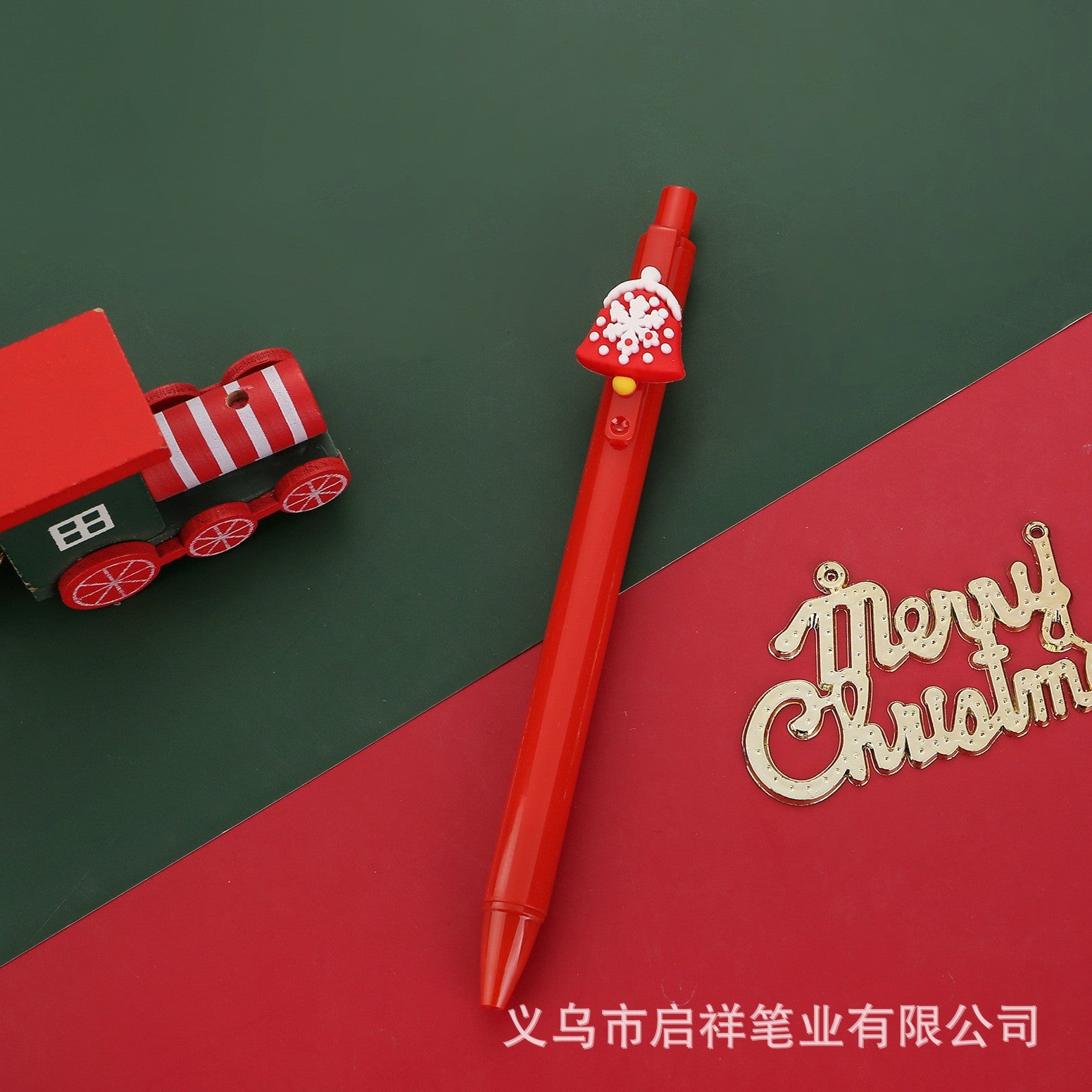 Wholesale Cute Christmas 3D Retractable  Pen