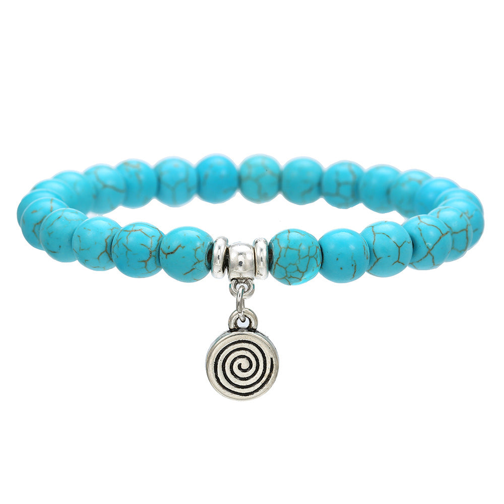 Wholesale Vintage Turquoise Cross Starfish Turtle Bracelet