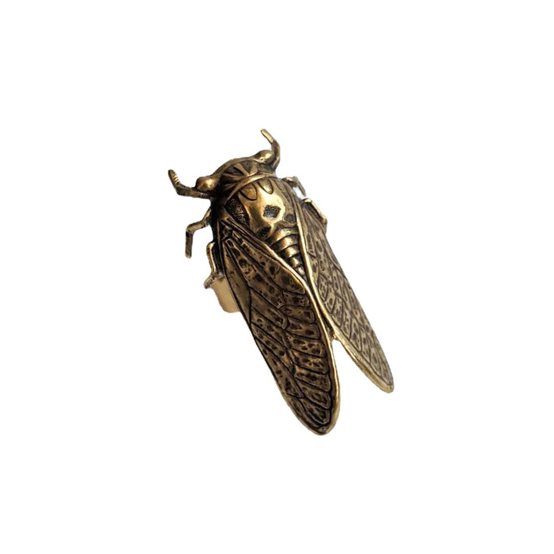 Wholesale Gothic Brass Cicada Rings