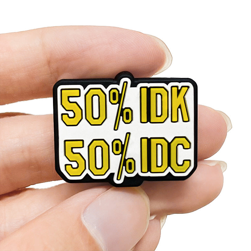 Wholesale  10pcs Dialog box English short sentence letter beads bead accessories