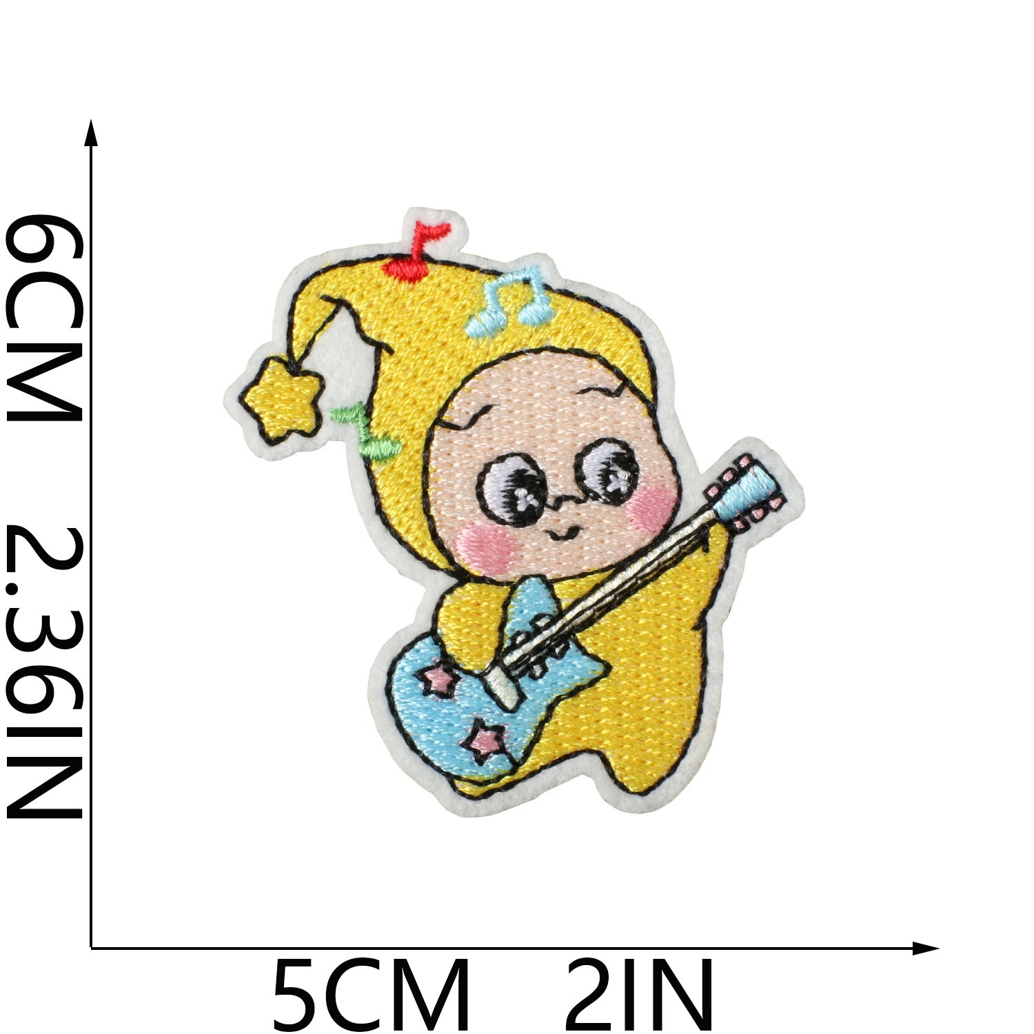 Wholesale Polyester Thread Embroidered Patch Cute Star People Bear Design Iron On DIY Decorative Accent For Clothing Bags Gift And Resale OLY Exclusive