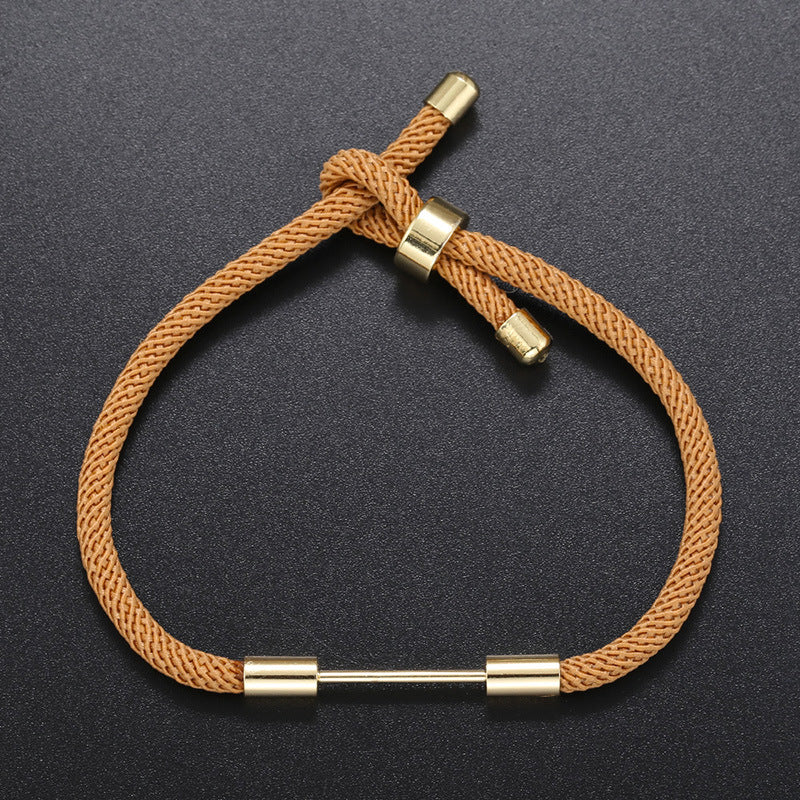 Wholesale DIY Woven Semi-finished Rope Bracelets