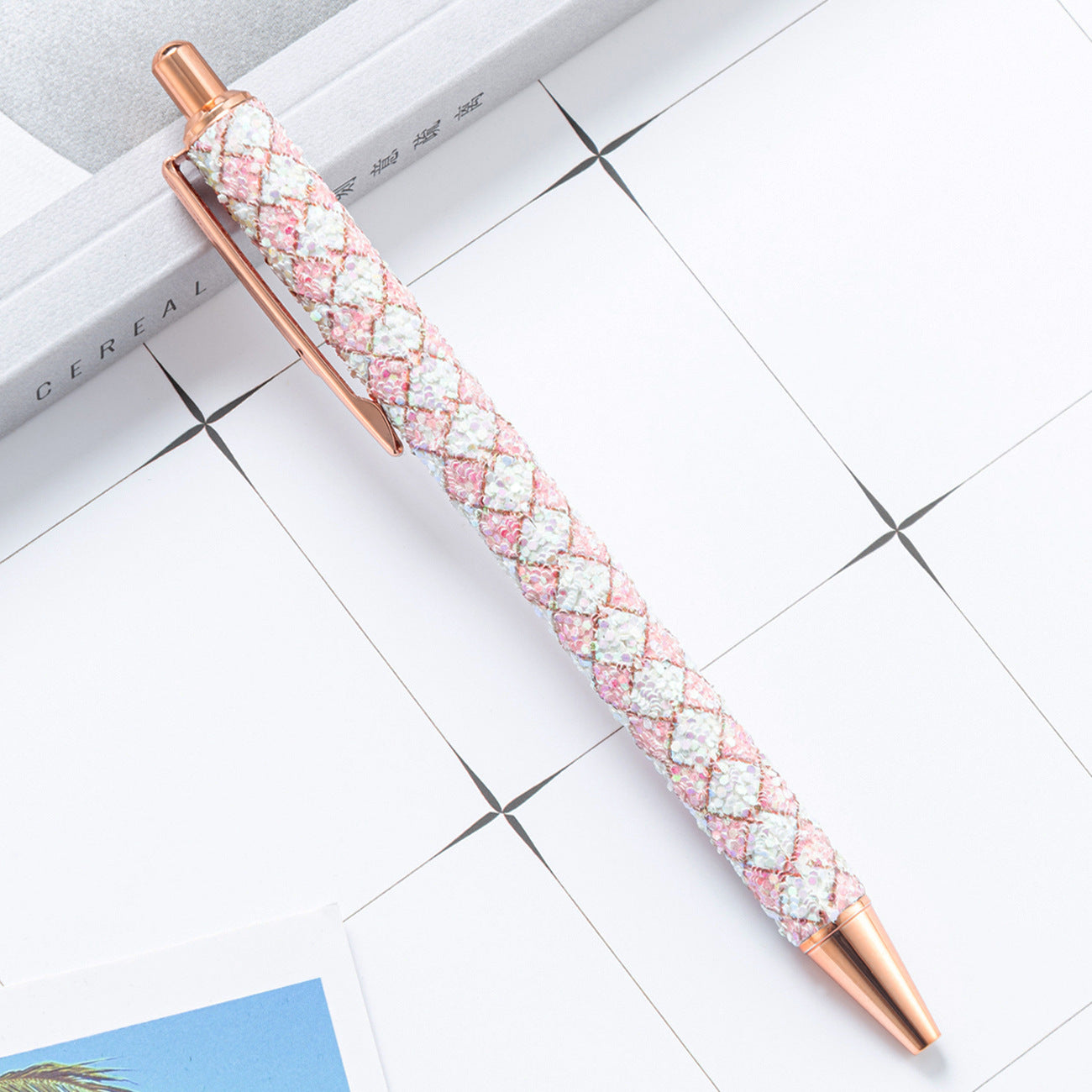 Wholesale Multi-color Sequin Metal Pens