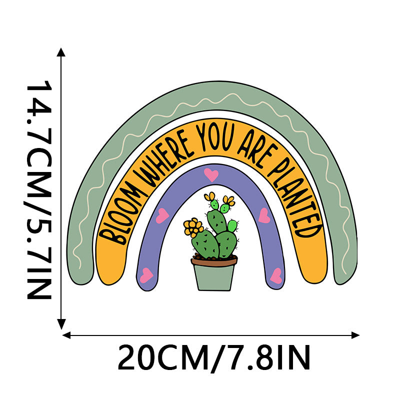 Wholesale 10pcs Cactus Flower Mushroom Skull UV DTF Ready to Press Transfers Wraps