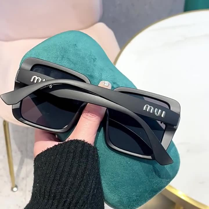 Wholesale Large Frame Temperament Anti-ultraviolet Sunshade Sunglasses