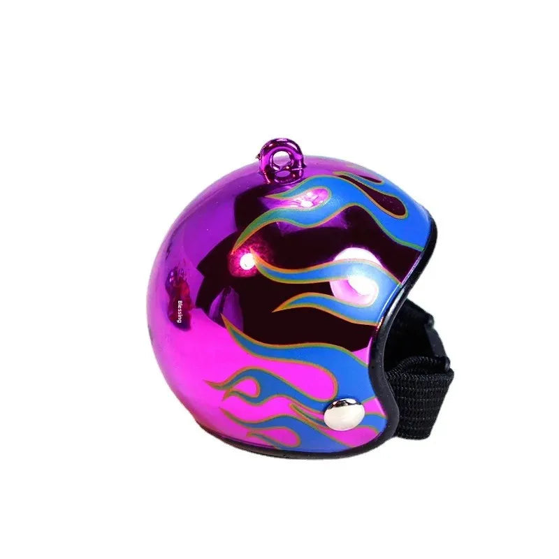 Wholesale Colorful Flame Series Keychain Pendant Car Doll Accessories