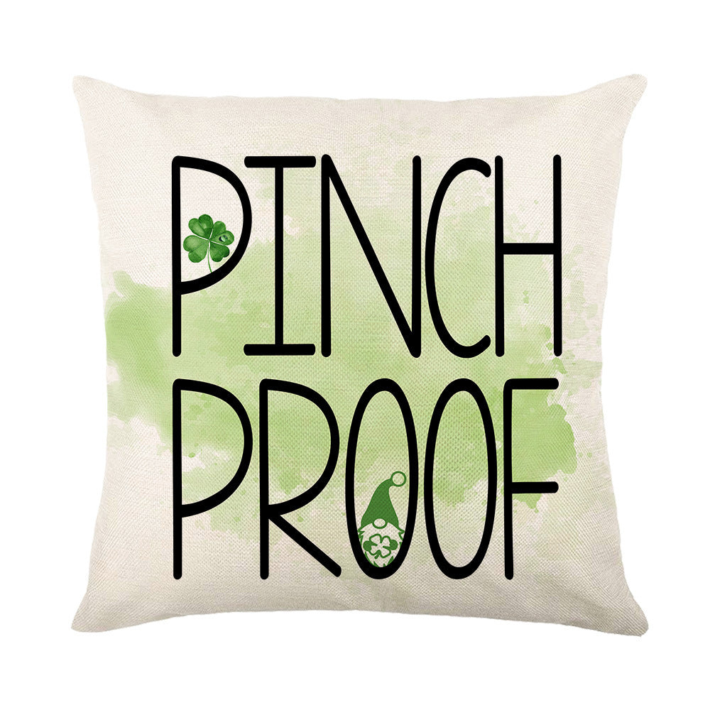 Wholesale of Green St. Patrick's Day Polyester Pillow Covers