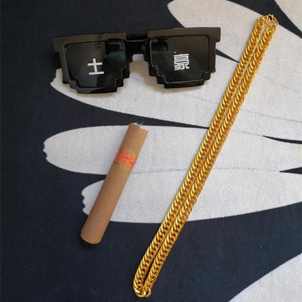 Wholesale Funny Mosaic Pattern Sunglasses