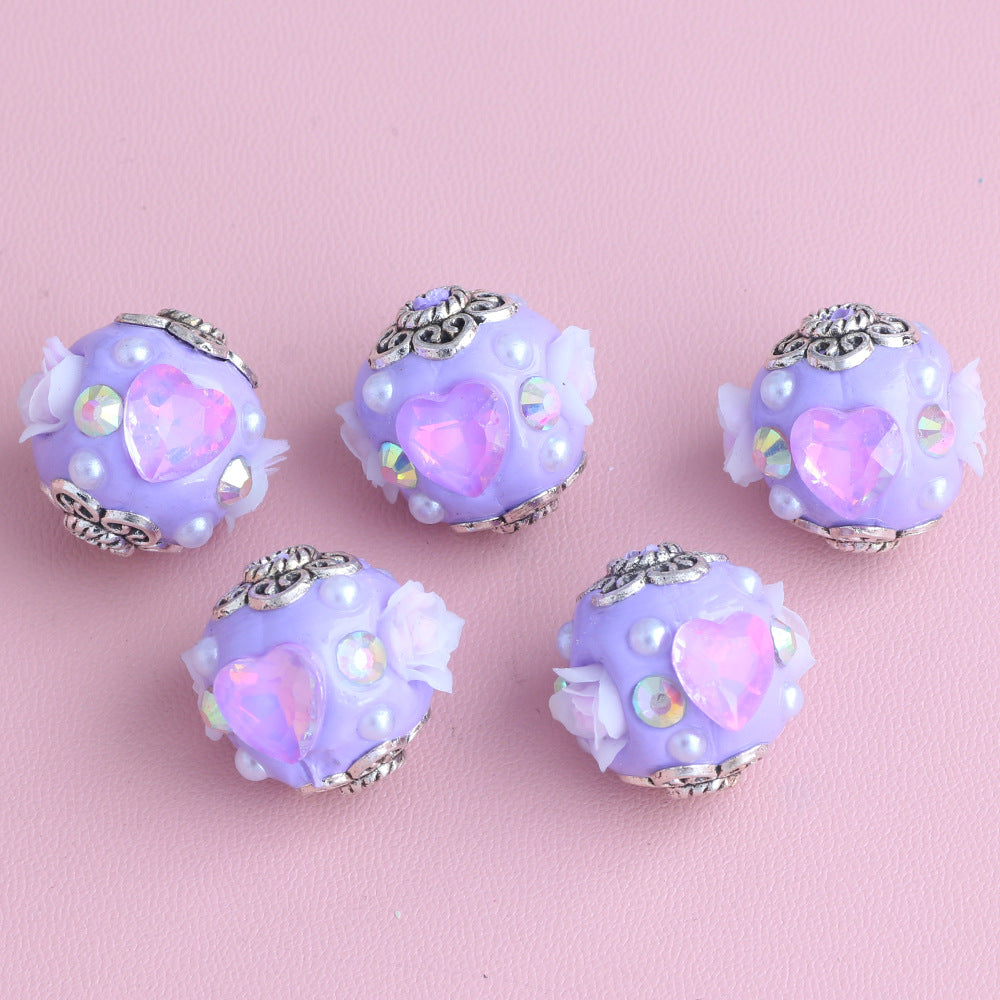 Wholesale 10pcs/pack Mermaid Tears Drill Ball  Beads DIY