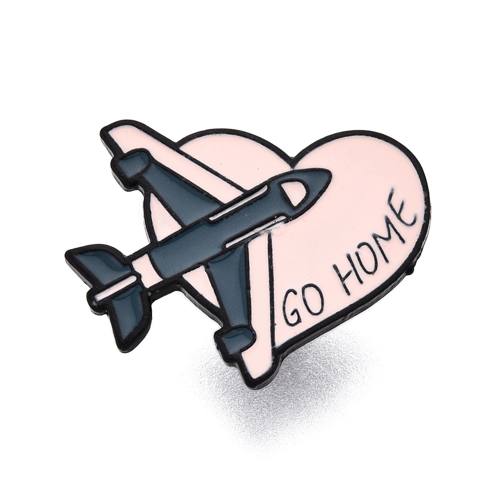 Wholesale Drip oil cartoon wings teeth cute brooch