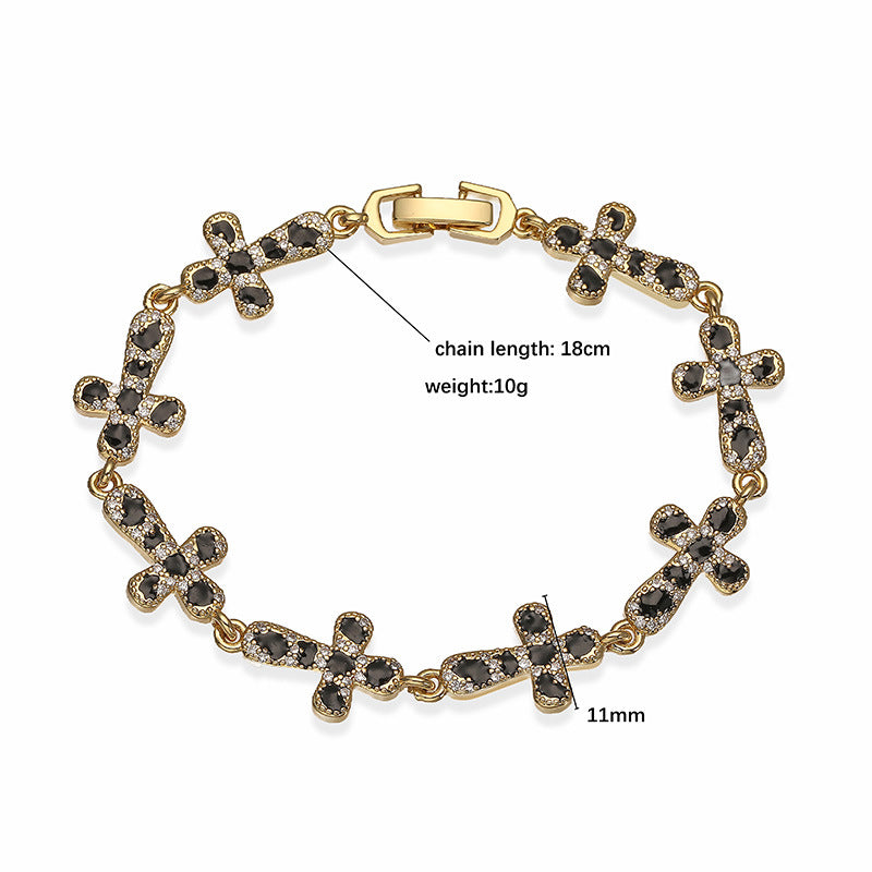 Wholesale Leopard Pattern Star-Shaped Love Bracelet
