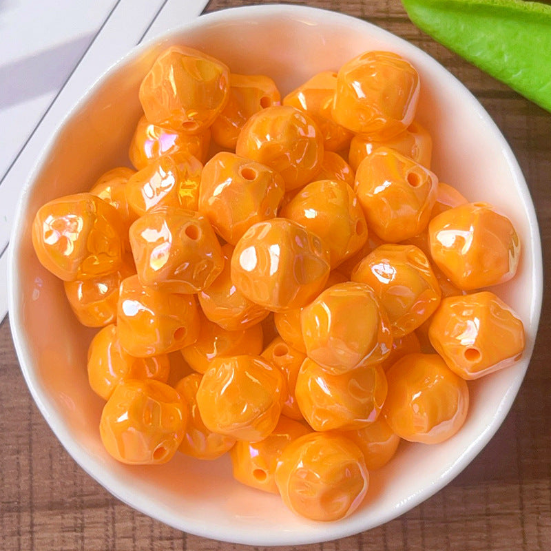 Wholesale 10pcs/pack Acrylic fig through hole loose beads