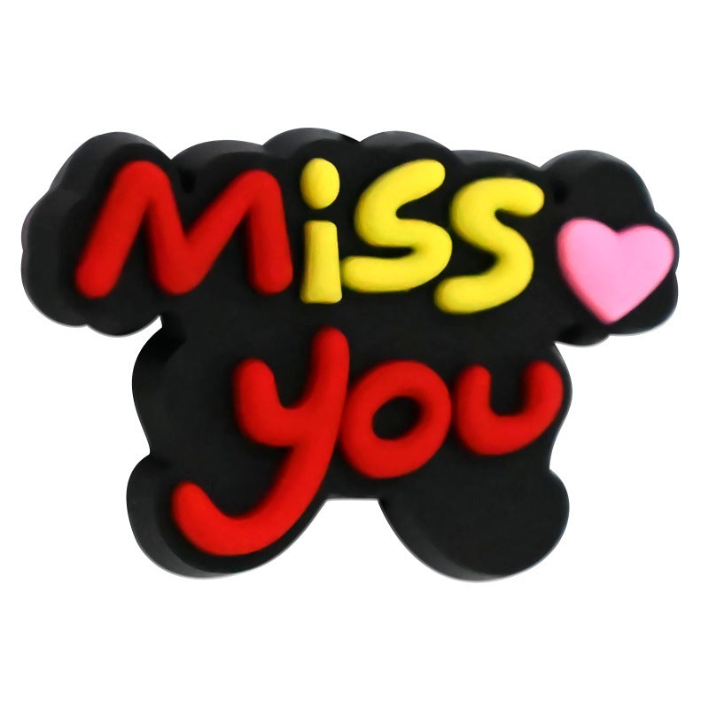 Wholesale Random 30pcs Valentine' s Day Series Love Cartoon Focal Beads