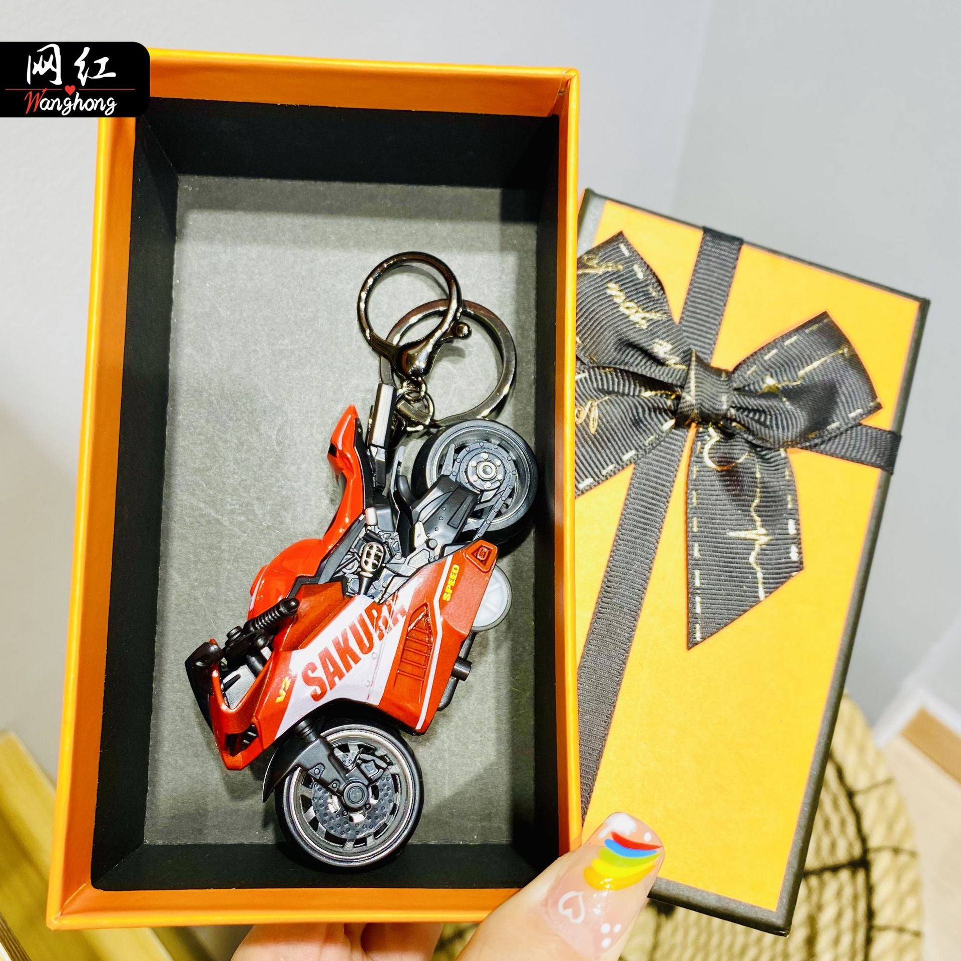 Wholesale Motorcycle Model Zinc Alloy Keychains