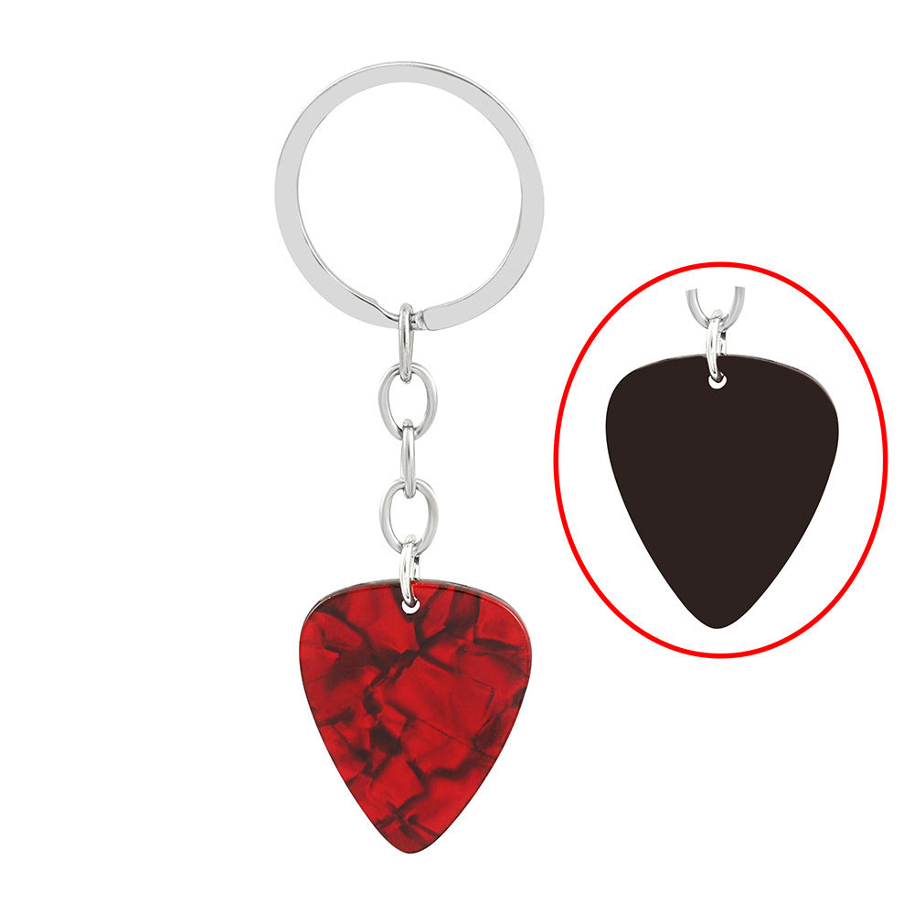Wholesale Guitar pick necklace acrylic Necklace