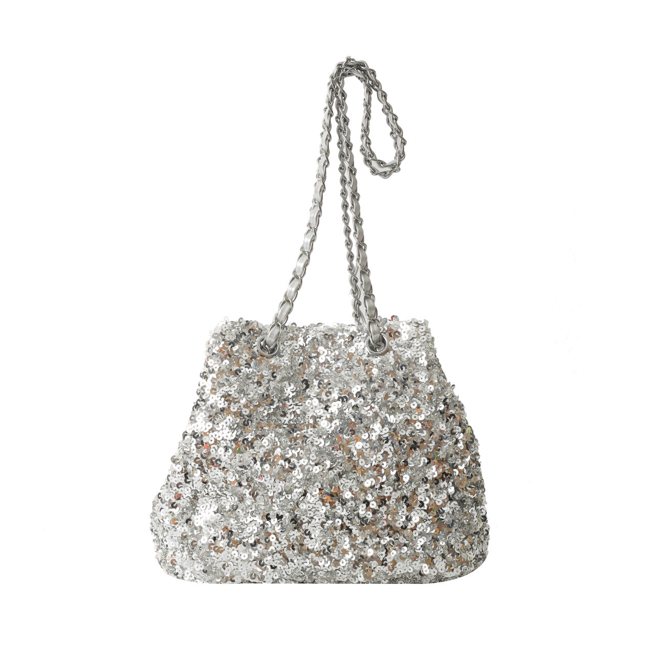 Wholesale Sequin Decorative Bucket Single Shoulder Underarm Bag