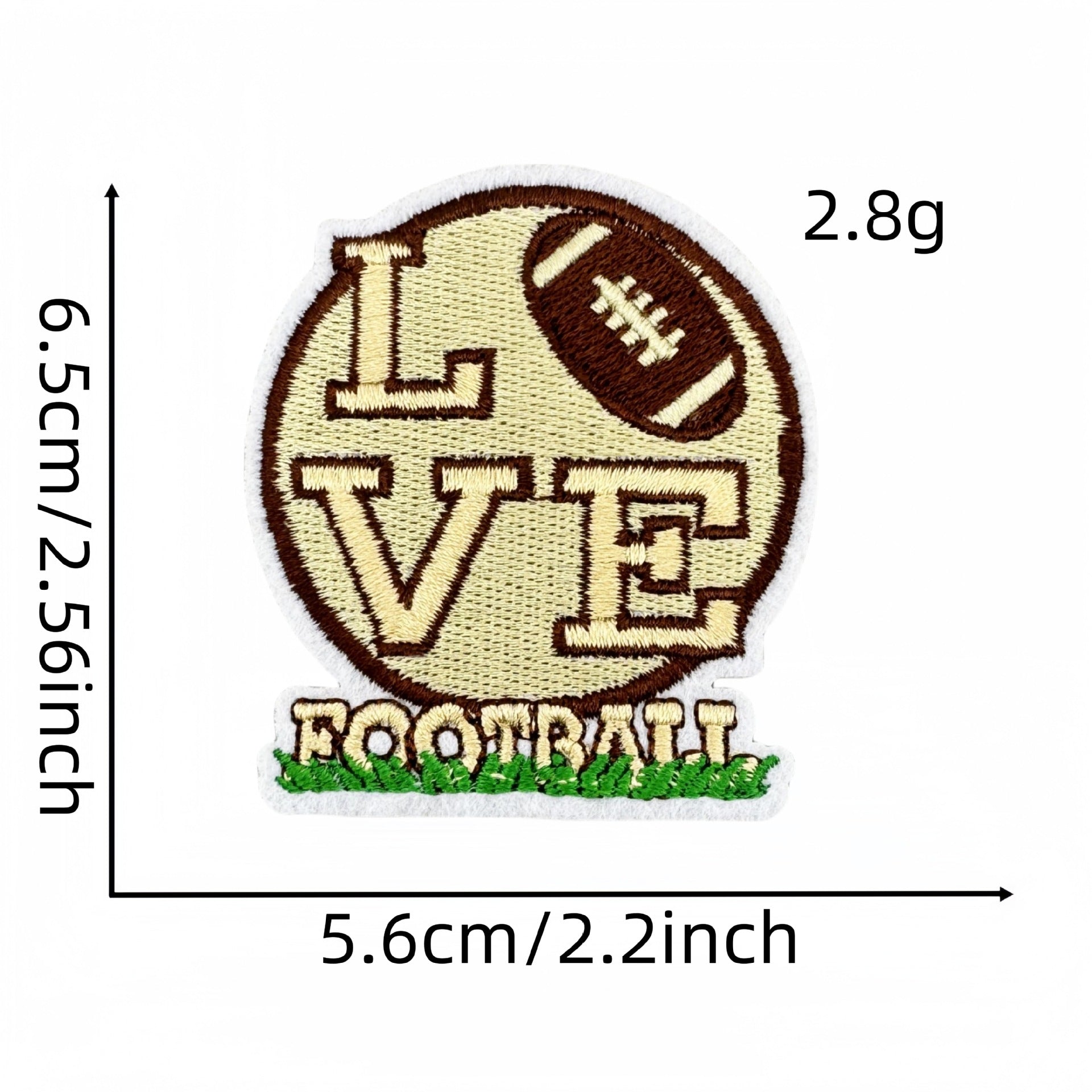 Wholesale Rugby Embroidered Patches Sports Series