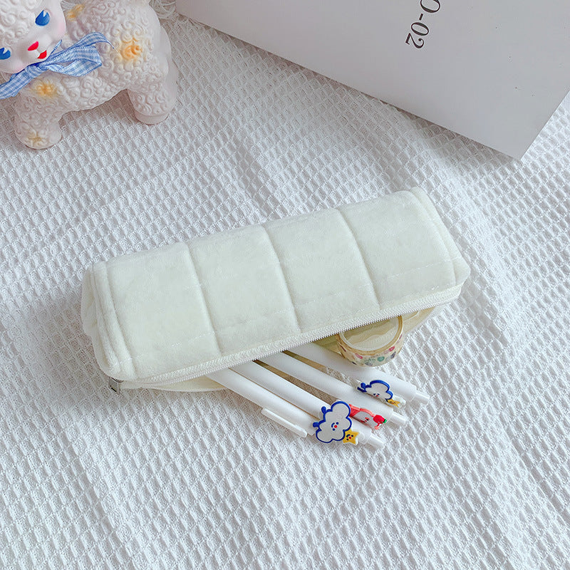 Wholesale Large Capacity Plush Pen Bags