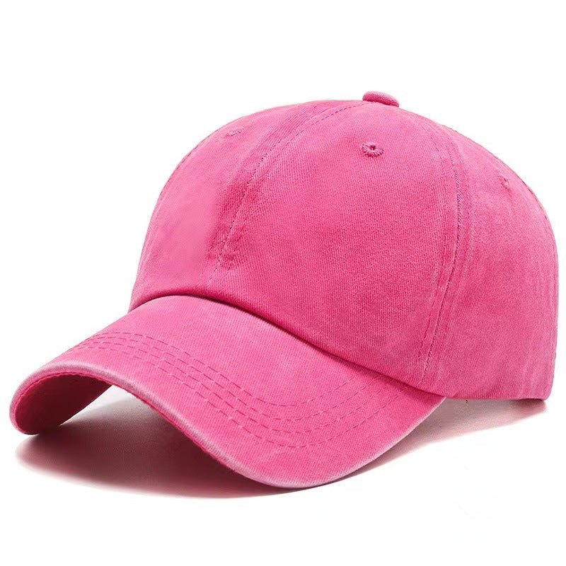 Wholesale washed denim hat old baseball cap men's and women's summer outdoor personality cap