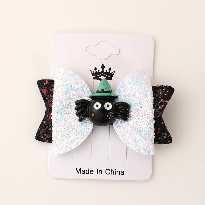 Wholesale Halloween Alloy Hairpin Bow Prop Decoration