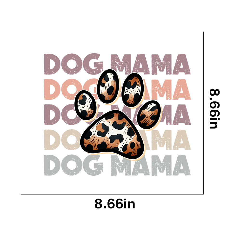 Wholesale 10pcs Dog Mom Series UV DTF Ready to Press Transfers Wraps