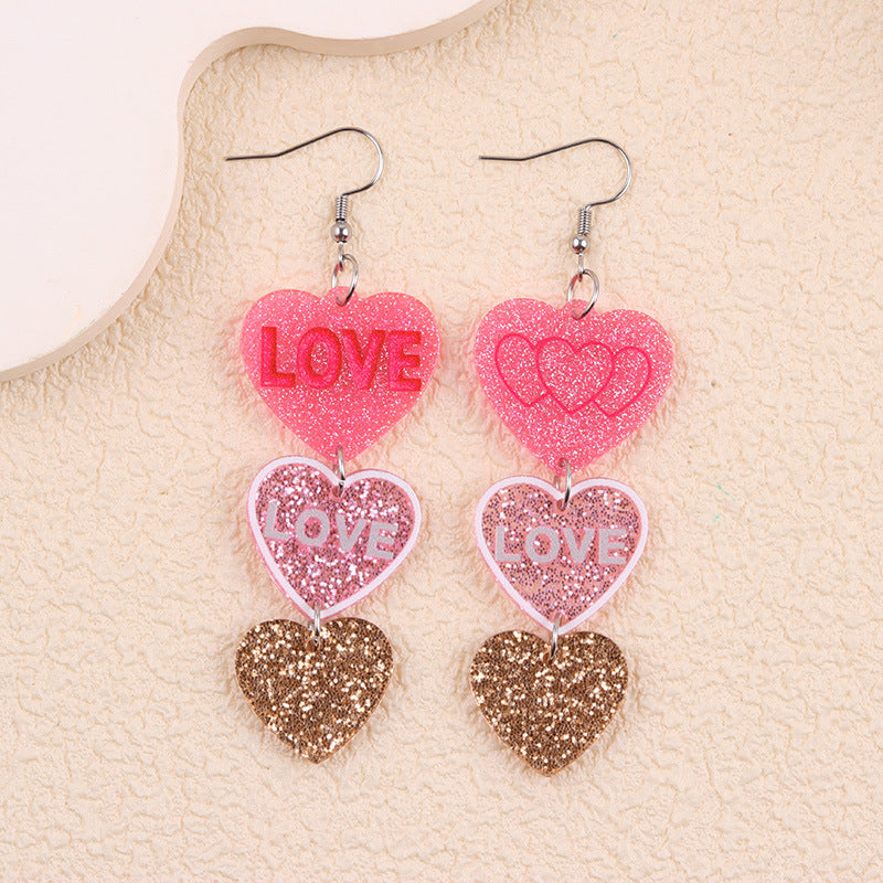 Wholesale Valentine' s Day Series Earrings