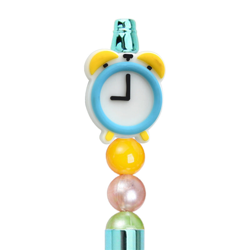 Wholesale Random 100pcs/pack DIY School Season Ballpoint Pen Beaded