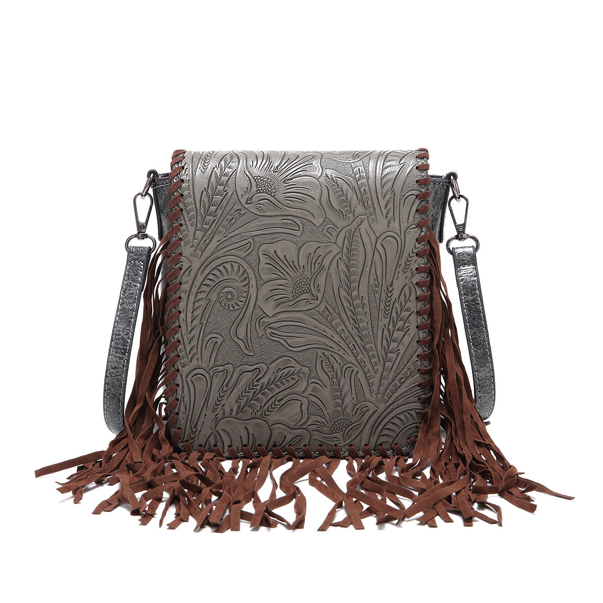 Wholesale Bohemian Aztec Leather Carved Shoulder Crossbody Bag