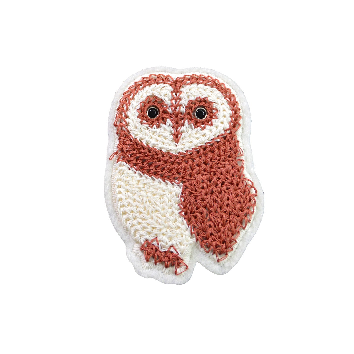 Wholesale Felt Embroidery Owl Patch Cute Cartoon Animal Sew On Applique For Clothing Towel Repair Fashion Gift