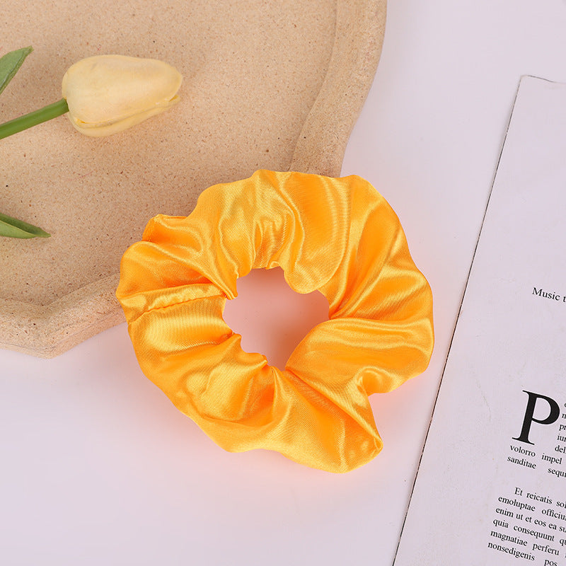 Wholesale 2pcs/pack LED glowing large intestine hair ring female LED night disco luminous head rope horsetail head jewelry