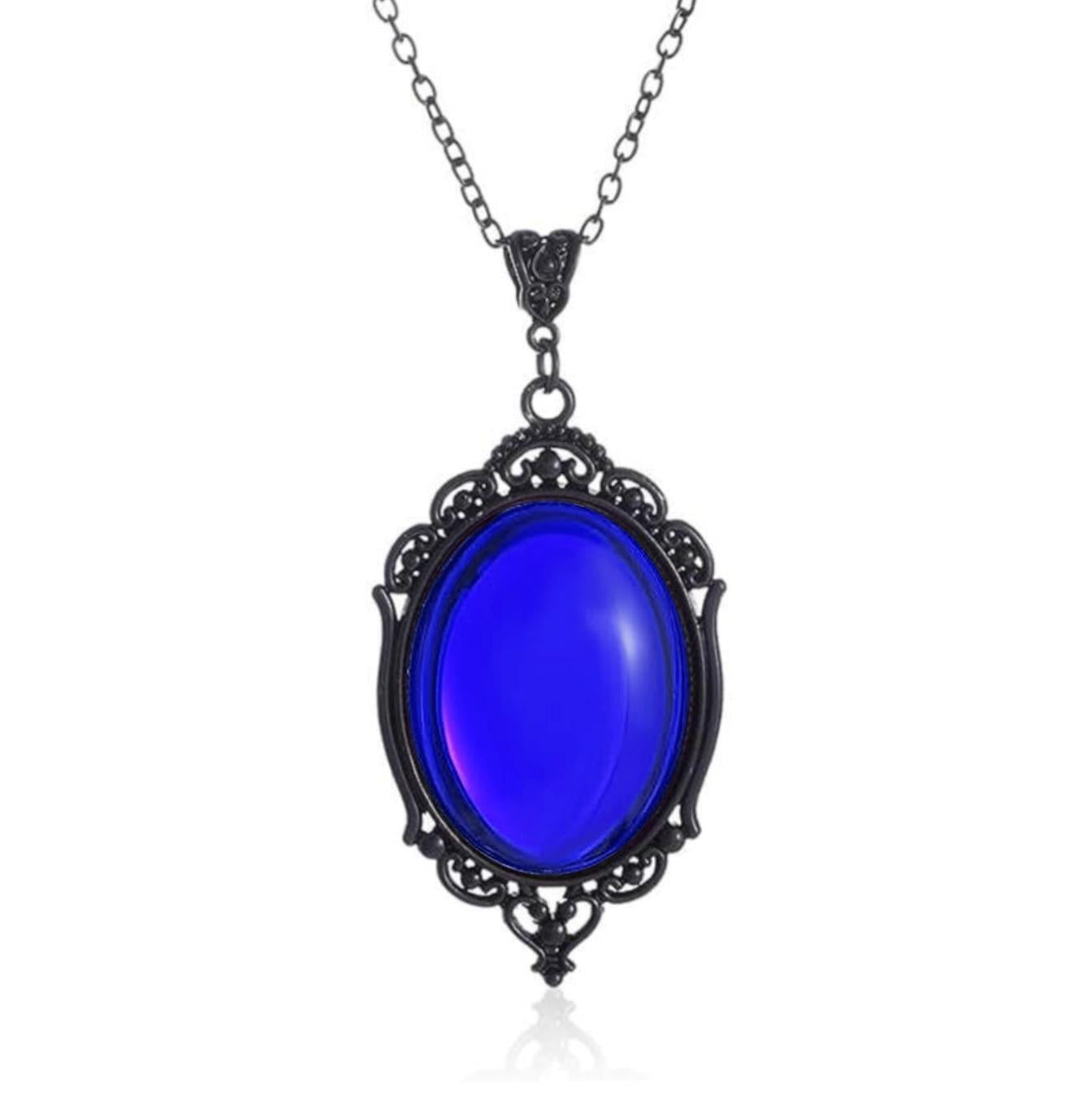 Retro stardust gothic crystal necklace