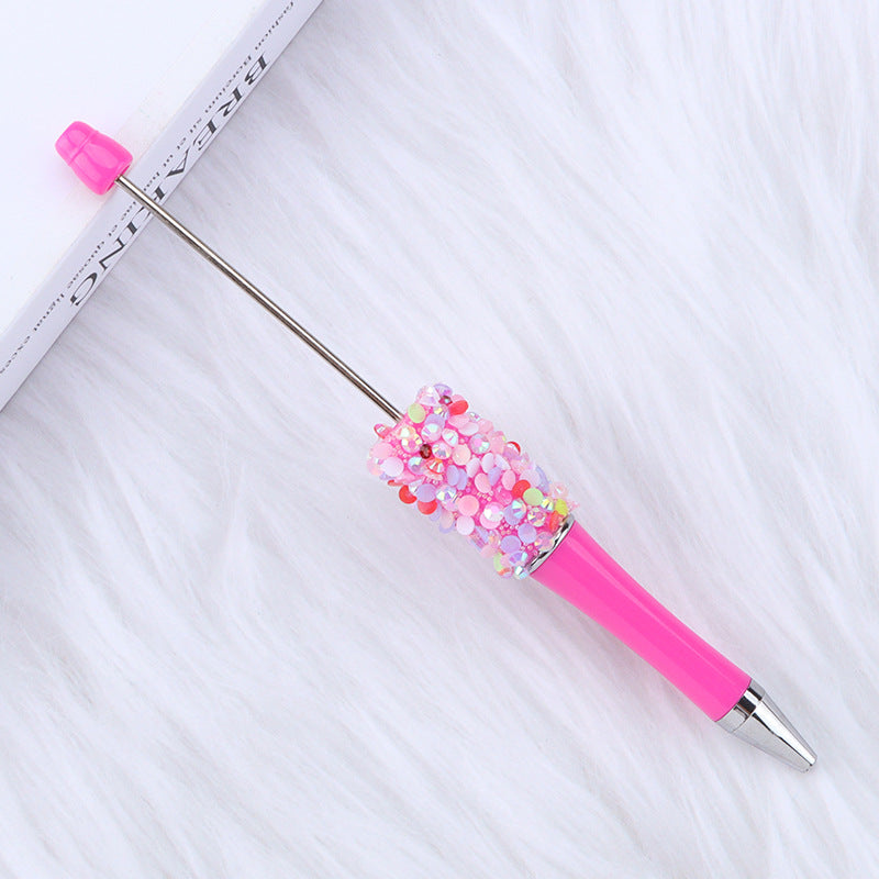 Wholesale New DIY Sequin Creative Petal Multi-color Hand-Worn Ballpoint Pen