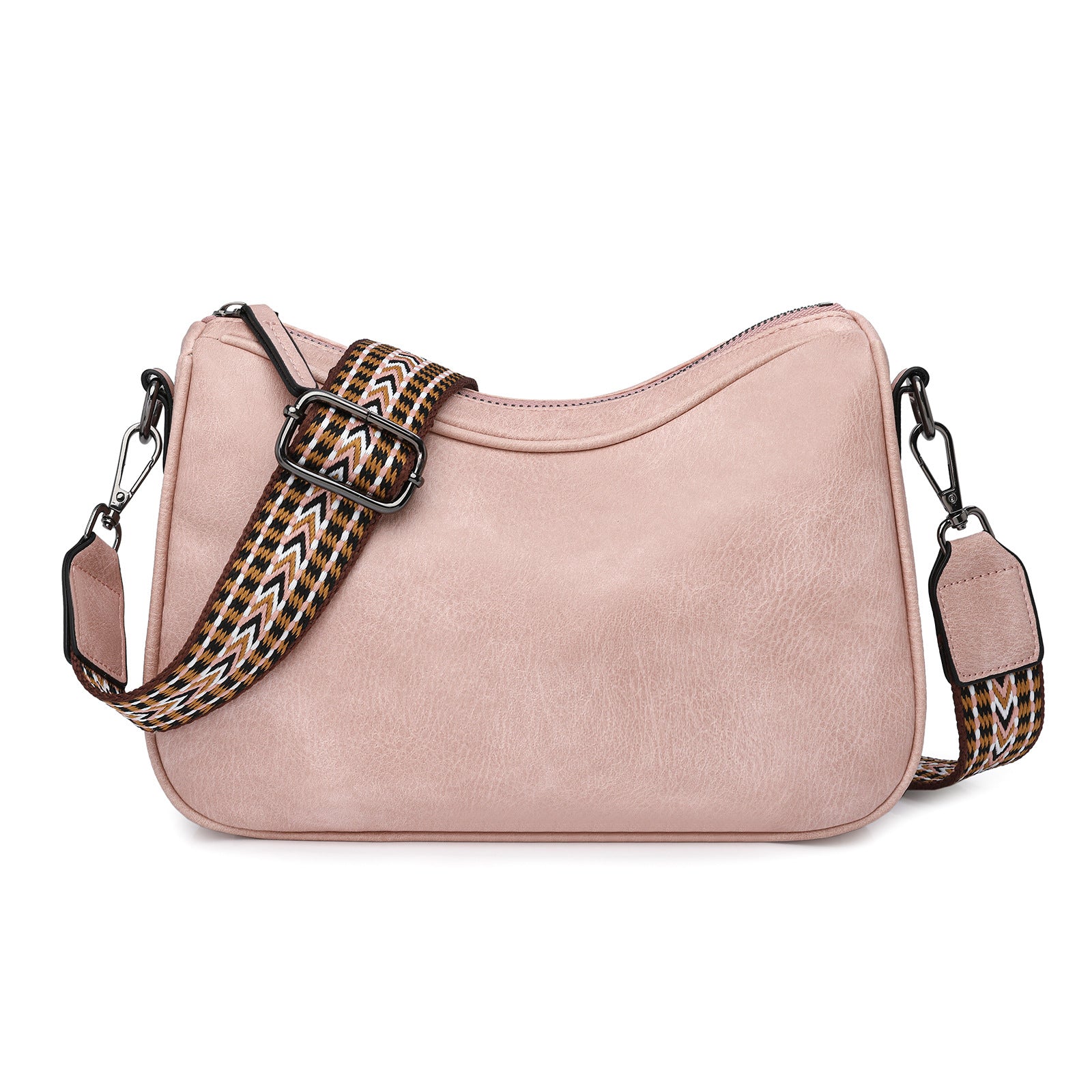 Wholesale Solid color design fashionable shoulder crossbody bag